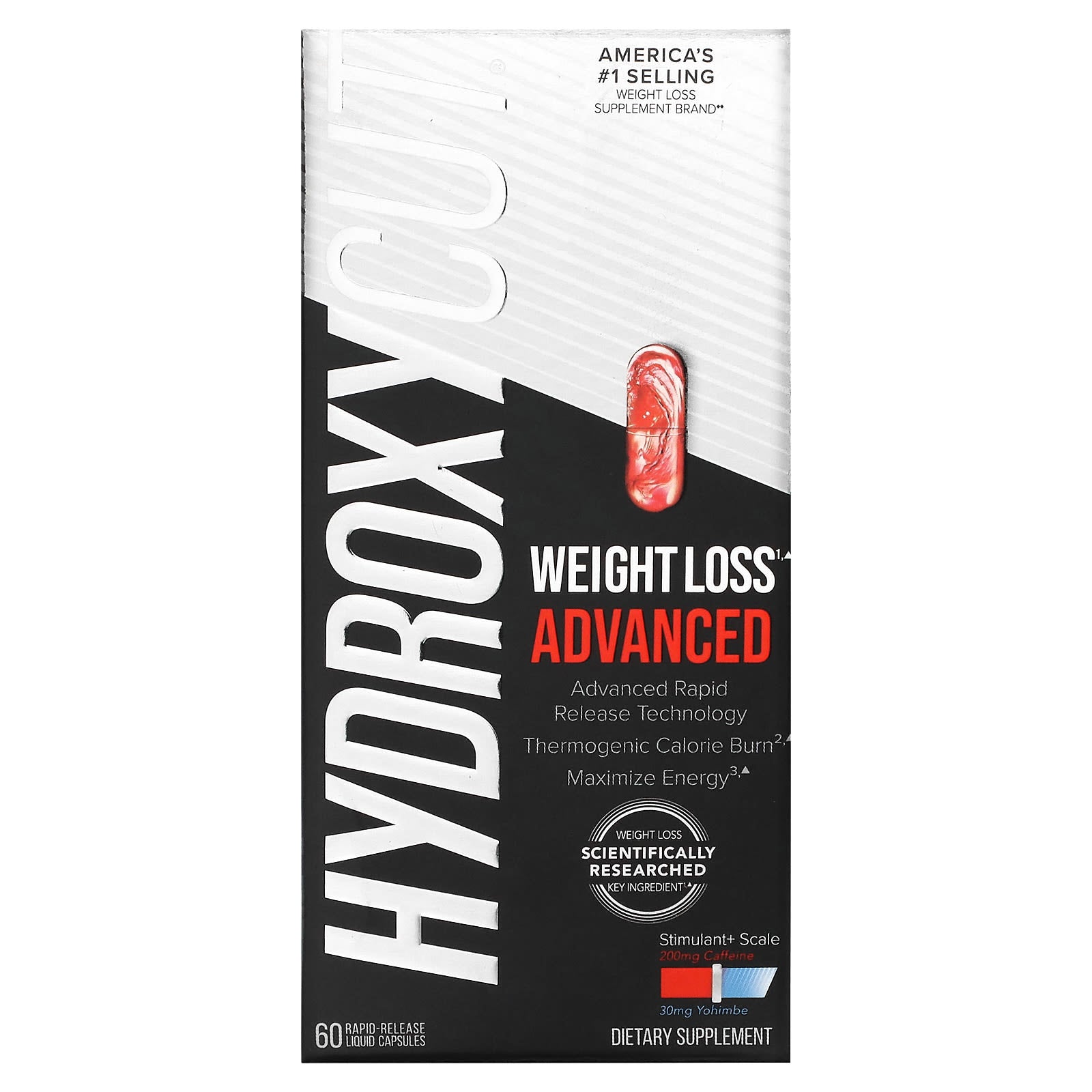 Hydroxycut-Weight Loss Advanced-60 Rapid-Release Liquid Capsules