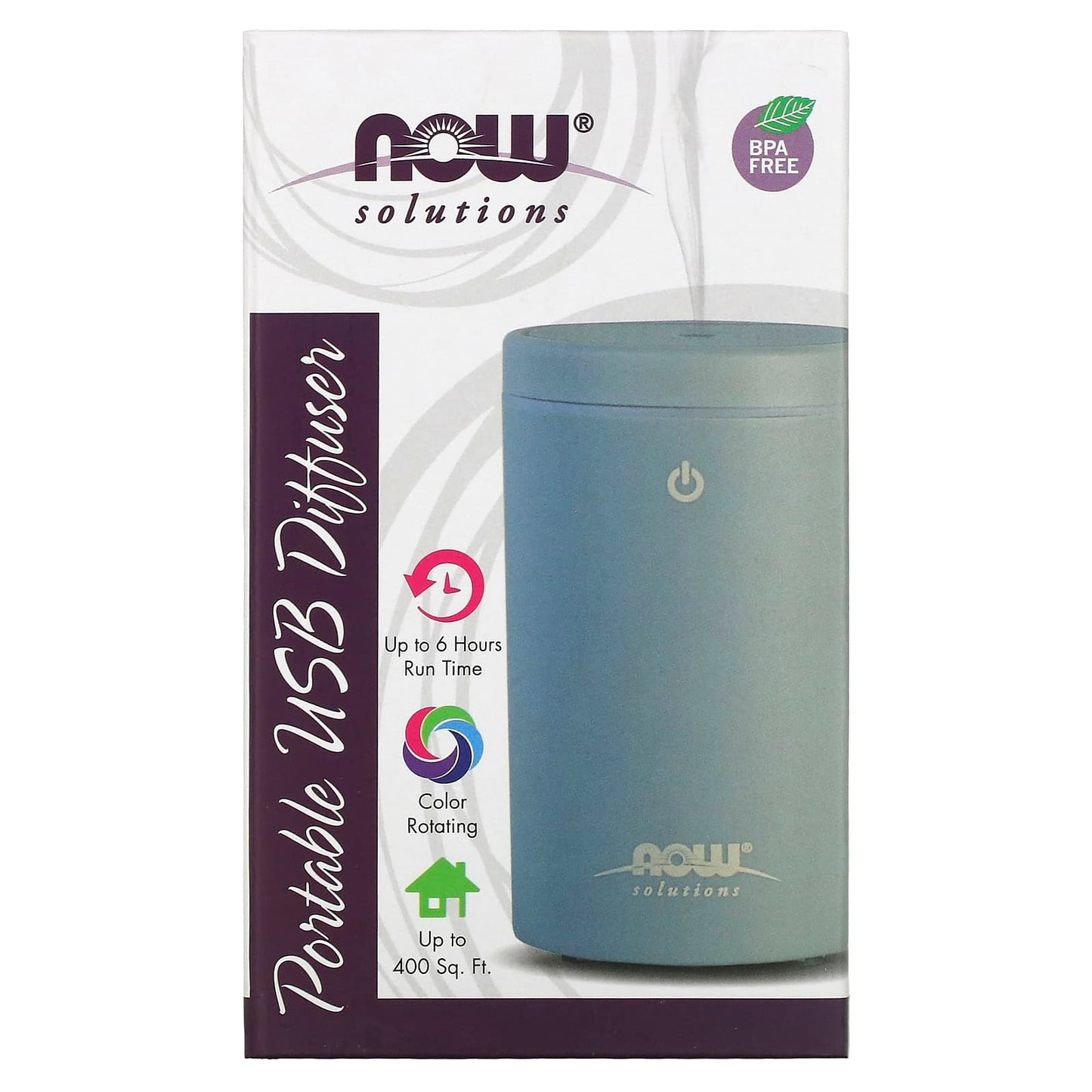 NOW Foods-Solutions-Portable USB Oil Diffuser-1 Diffuser