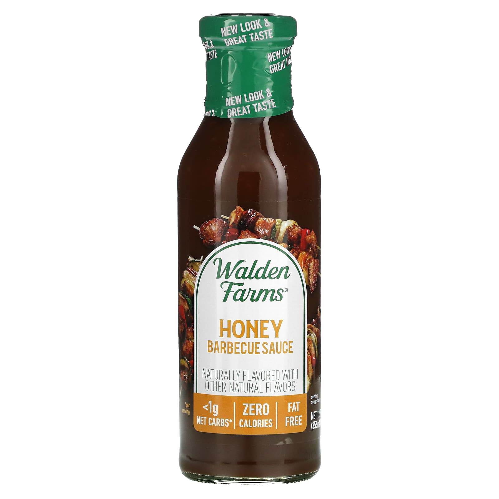 Walden Farms-Honey Barbecue Sauce-12 fl oz (355 ml)