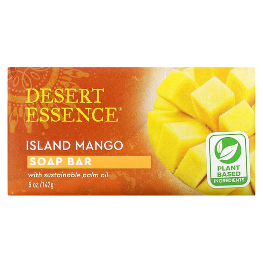 Desert Essence-Soap Bar-Island Mango-5 oz (142 g)