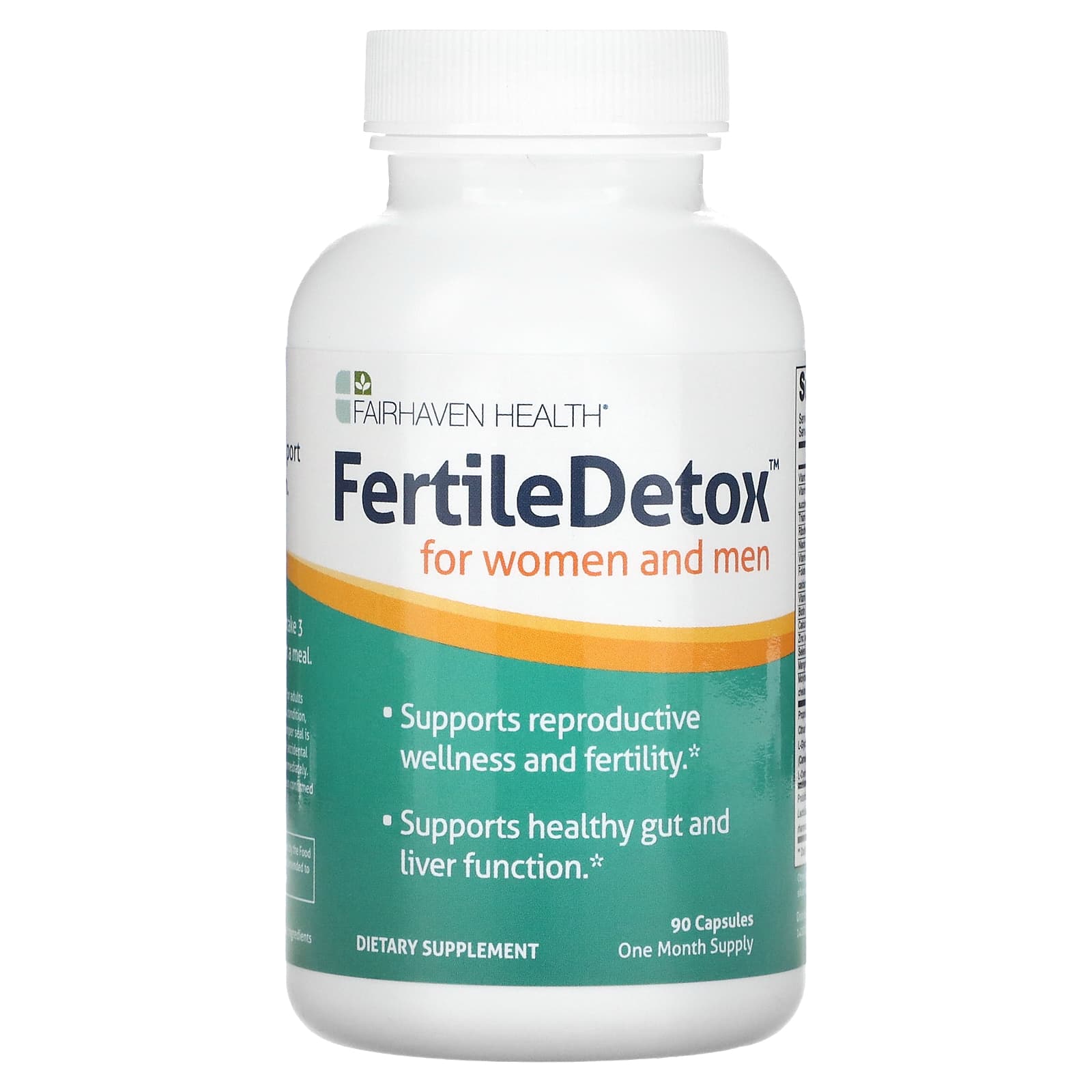 Fairhaven Health-FertileDetox for Women & Men-90 Capsules