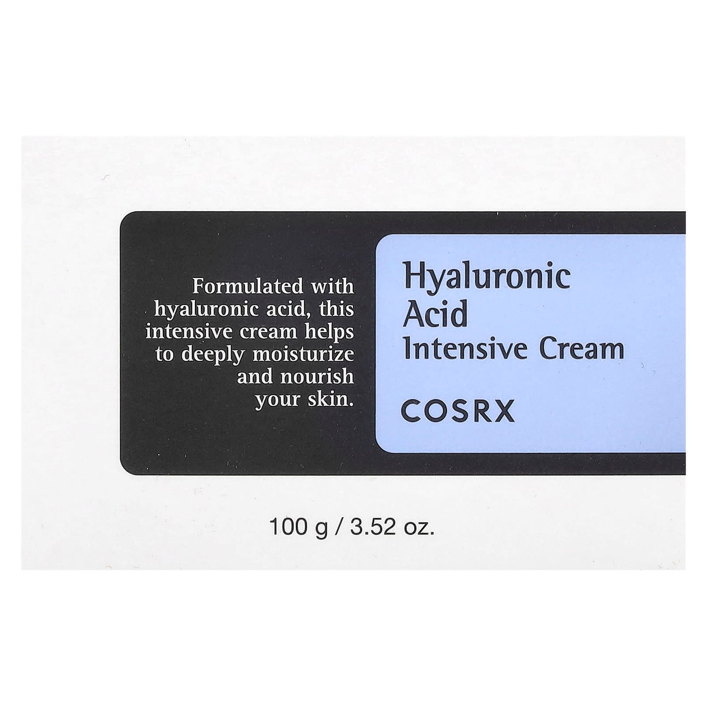 CosRx, Hyaluronic Acid Intensive Cream, 3.52 oz (100 g)