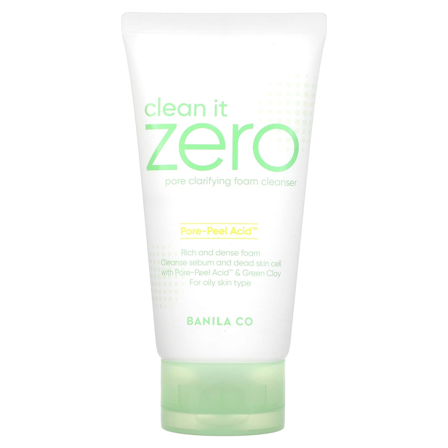 Banila Co-Clean It Zero-Pore Clarifying Foam Cleanser-5.07 fl oz (150 ml)