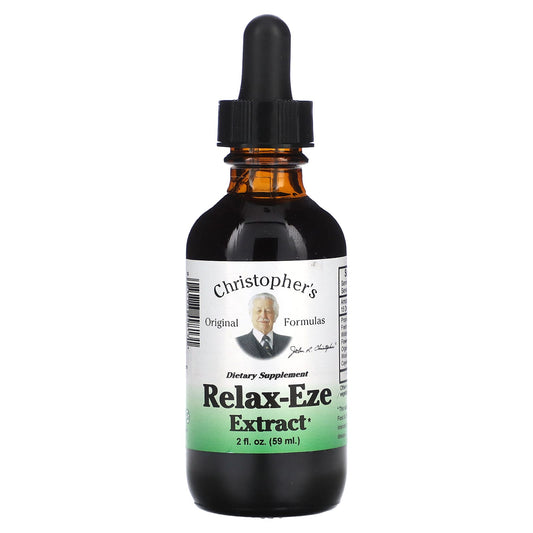 Christopher's Original Formulas-Relax-Eze Extract-2 fl oz (59 ml)