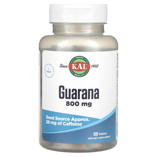 KAL-Guarana-800 mg-120 Tablets