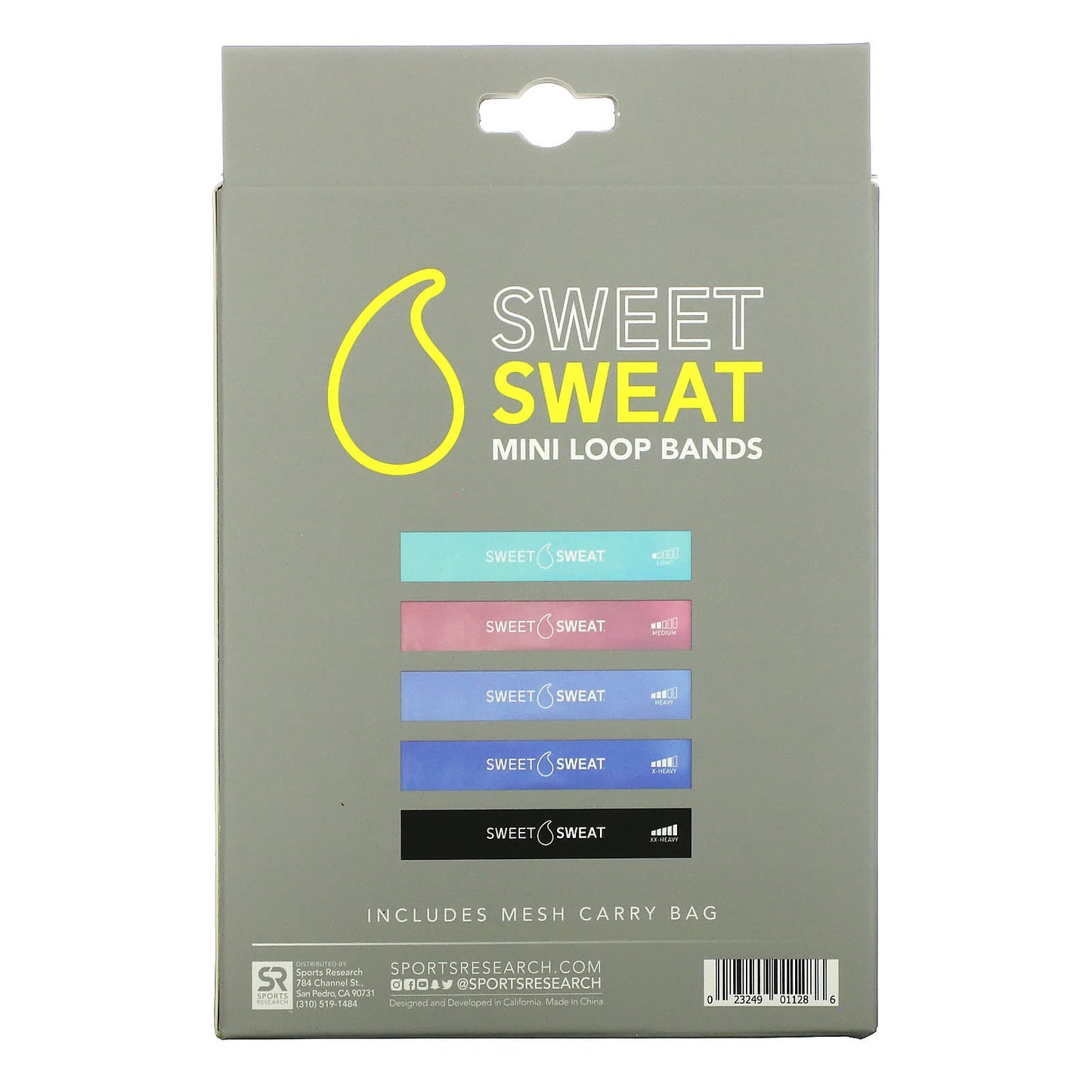 Sports Research, Sweet Sweat, Mini Loop Bands, 5 Loop Bands