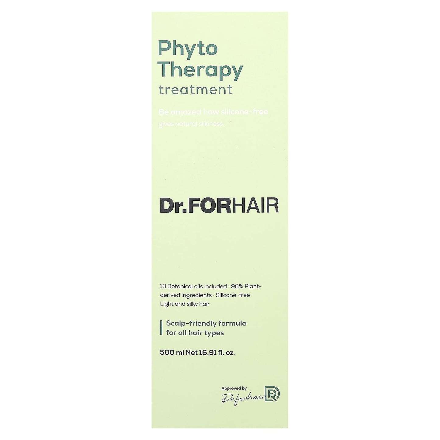 Dr.ForHair, Phyto Therapy Treatment, All Hair Types, 16.91 fl oz (500 ml)