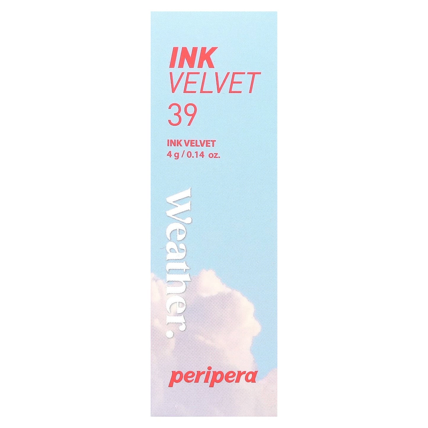 Peripera, Ink Velvet Lip Tint, Weather, 39 Sunny Orange, 0.14 oz (4 g)