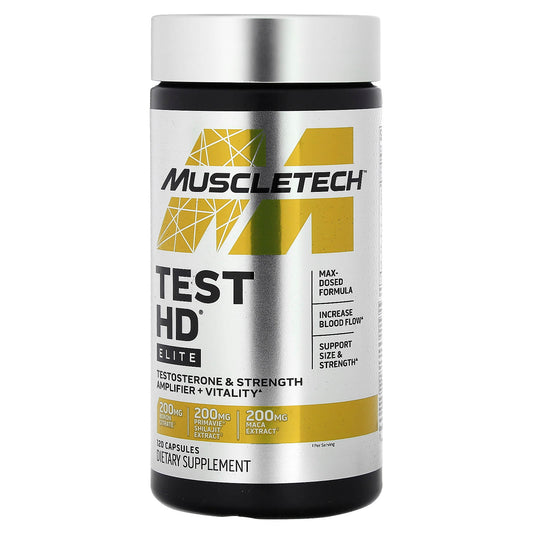 MuscleTech-Test HD-Elite-120 Capsules