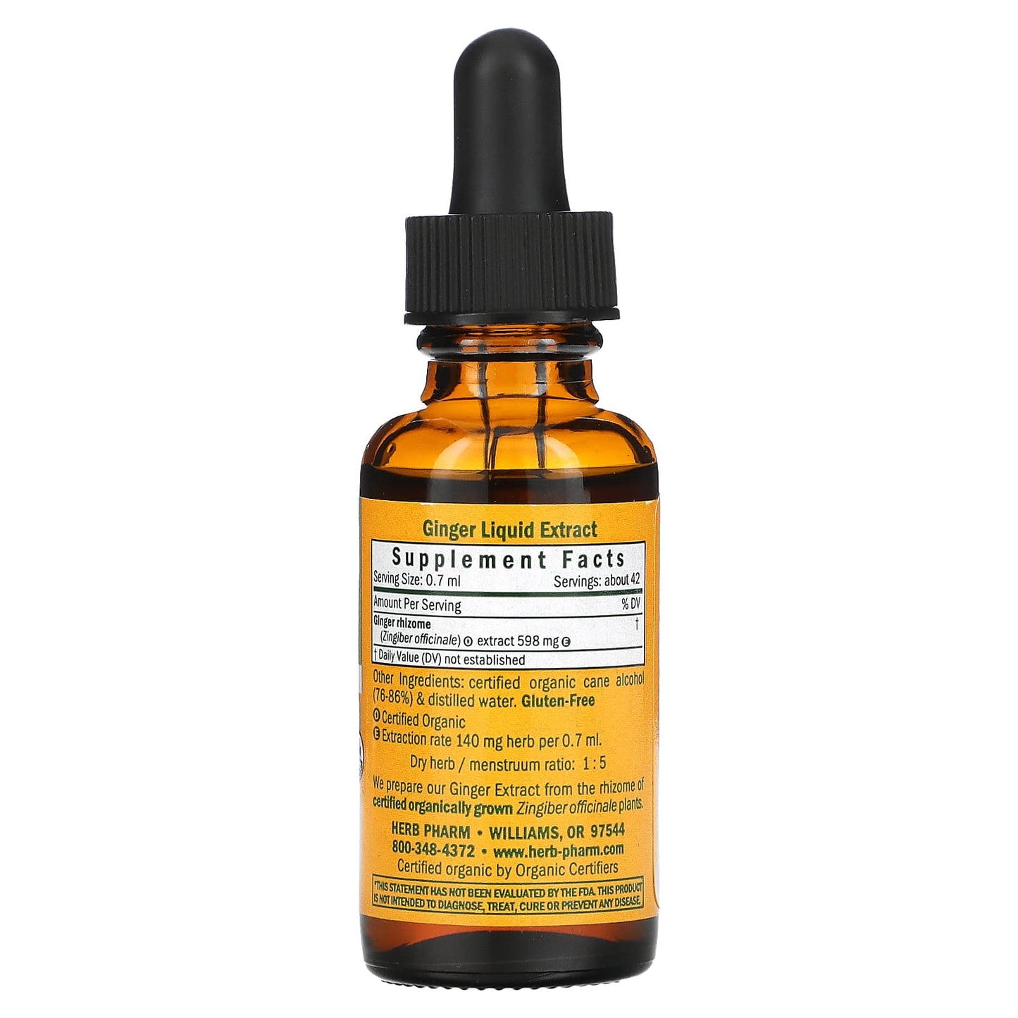 Herb Pharm, Ginger, 1 fl oz (30 ml)