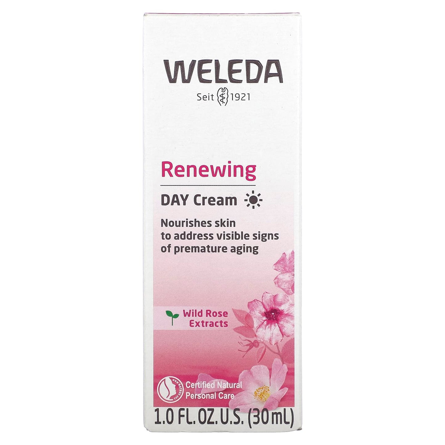 Weleda, Renewing Day Cream, Wild Rose Extracts, 1.0 fl oz (30 ml)