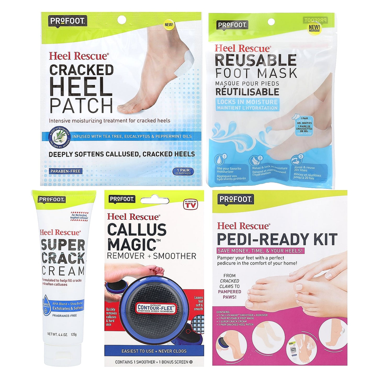 Profoot-Pedi Ready Kit -4 Piece Kit