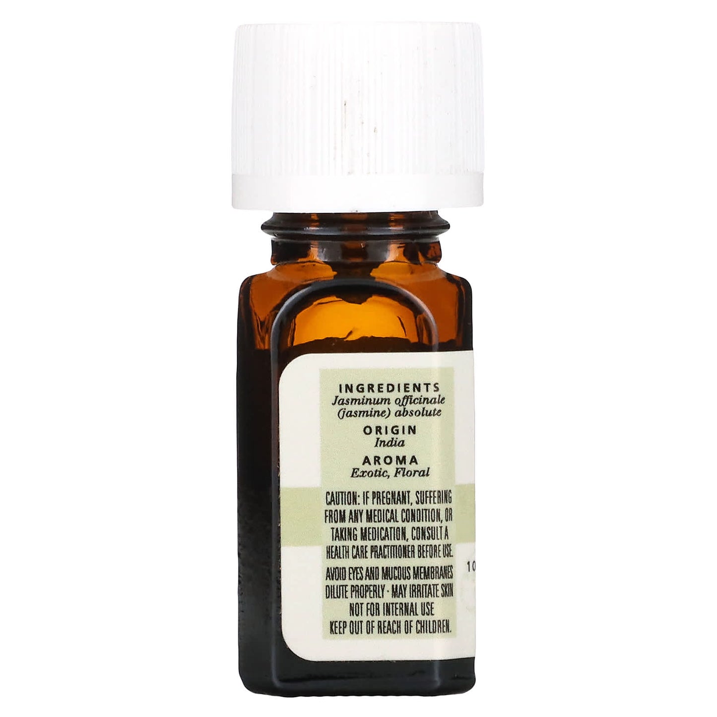 Aura Cacia, 100% Pure Essential Oil, Jasmine Absolute, 0.125 fl oz (3.7 ml)