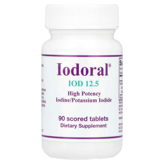 Optimox-Iodoral-Iodine/Potassium Iodide-90 Scored Tablets