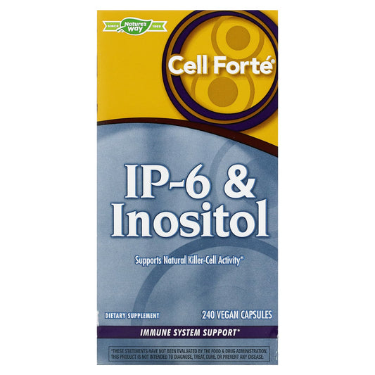 Nature's Way-Cell Forté-IP-6 & Inositol-240 Vegan Capsules