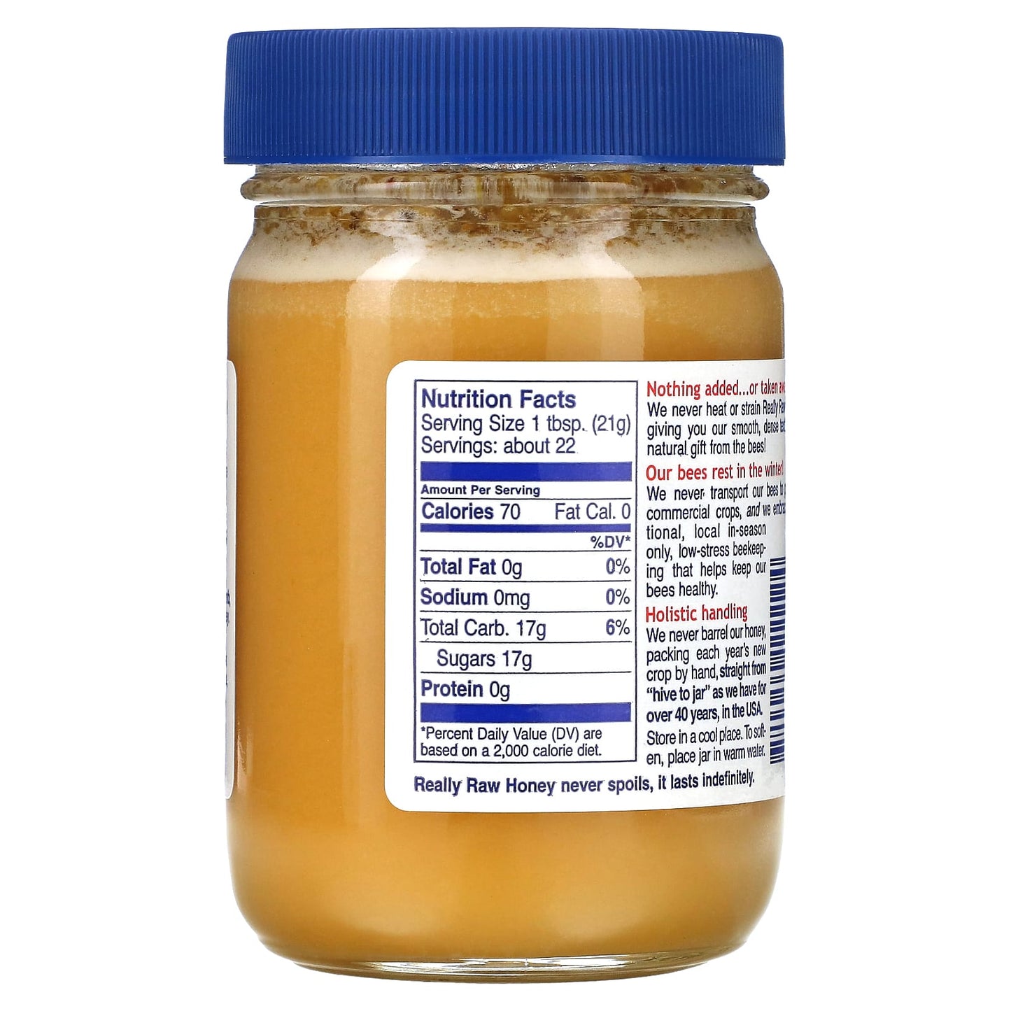 Really Raw Honey, Honey, 1 lb (453 g)