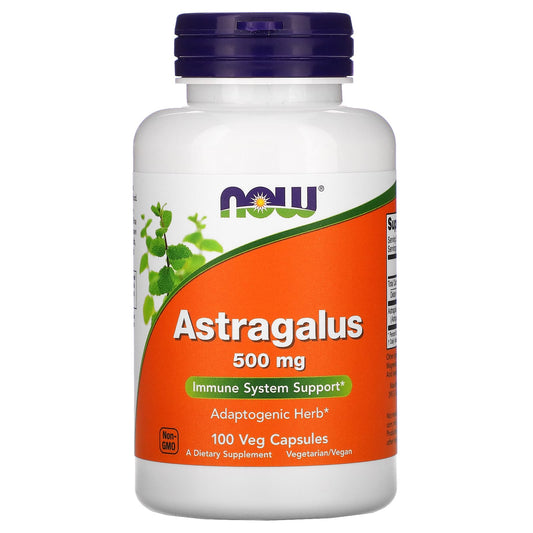 NOW Foods-Astragalus-500 mg-100 Veg Capsules