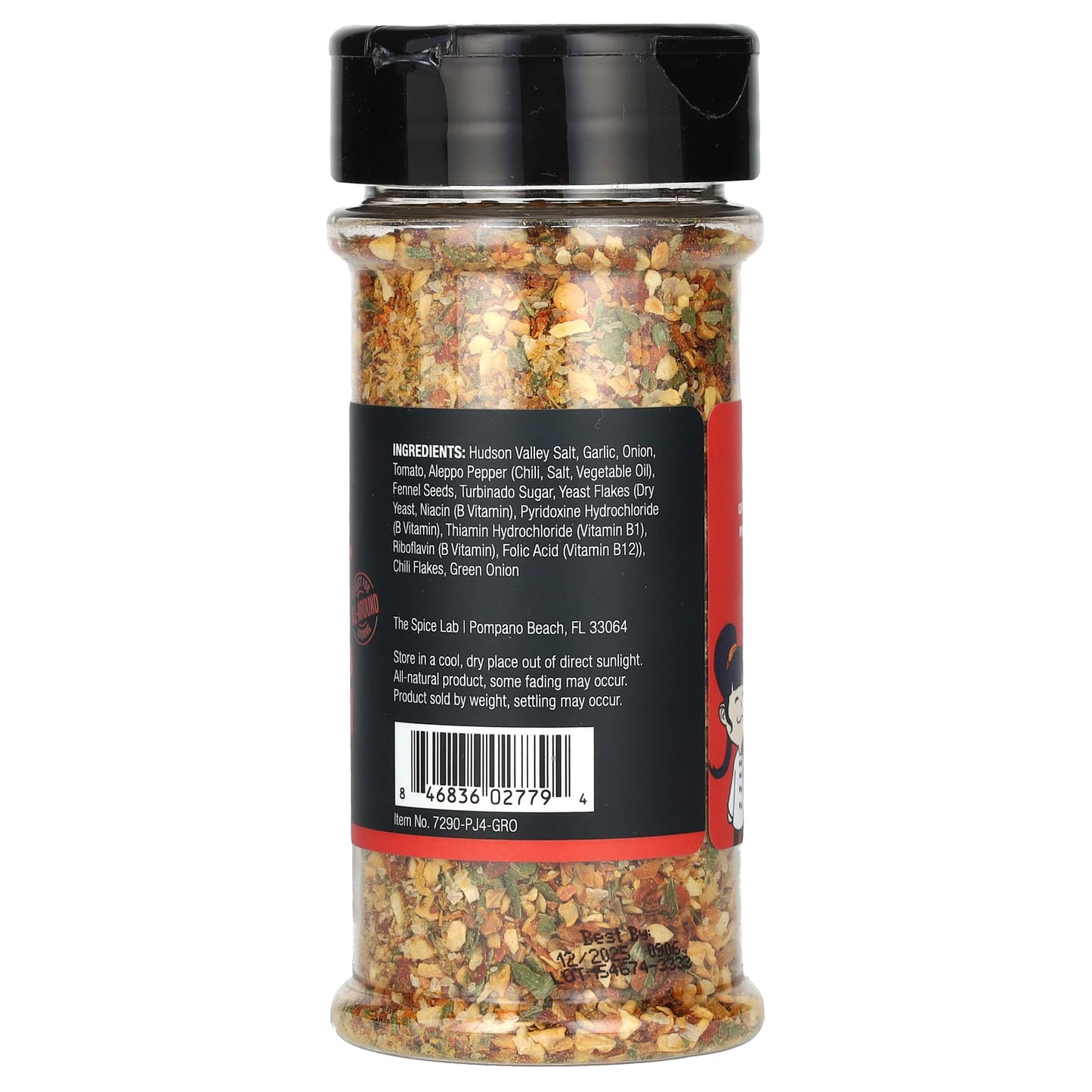 The Spice Lab, Pizza Dust Seasoning, 4.4 oz (125 g)