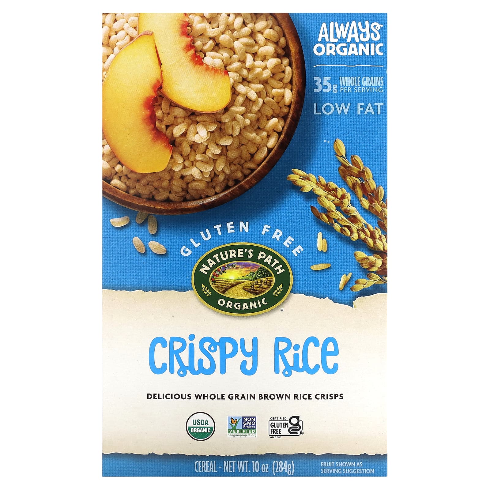 Nature's Path-Organic Crispy Rice Cereal-10 oz (284 g)