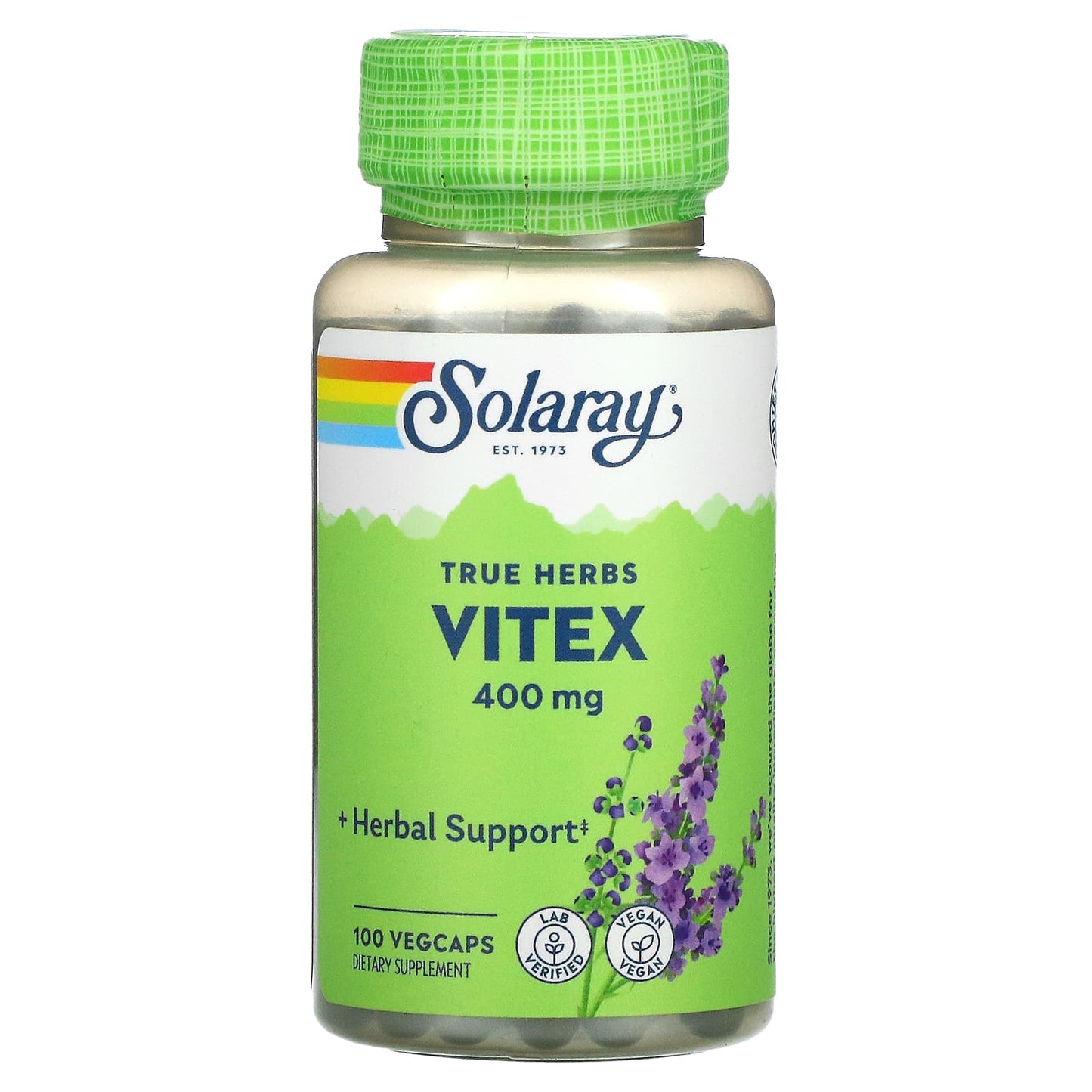 Solaray-Vitex-400 mg-100 VegCaps