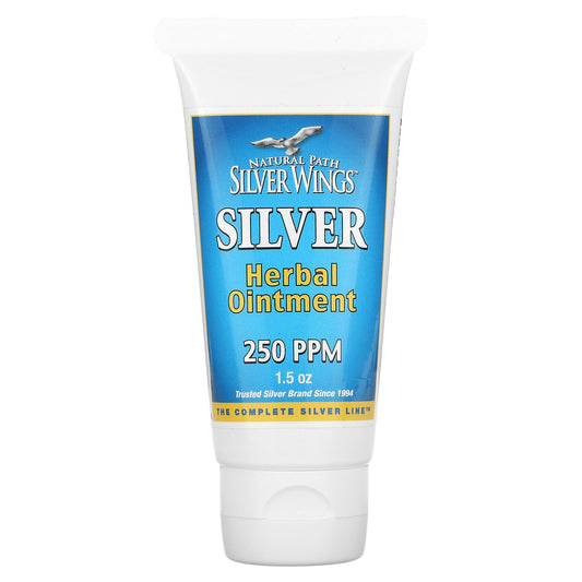 Natural Path Silver Wings-Silver Herbal Ointment-1.5 oz