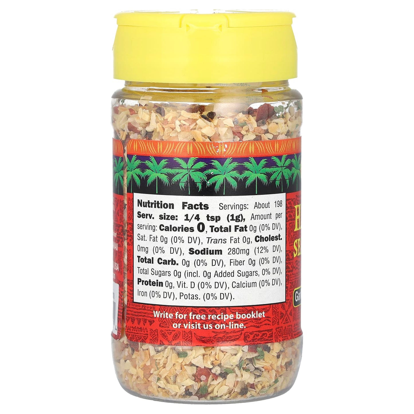 NOH Foods of Hawaii, Hawaiian Seasoning Salt, Garlic Herb, 7 oz (198 g)