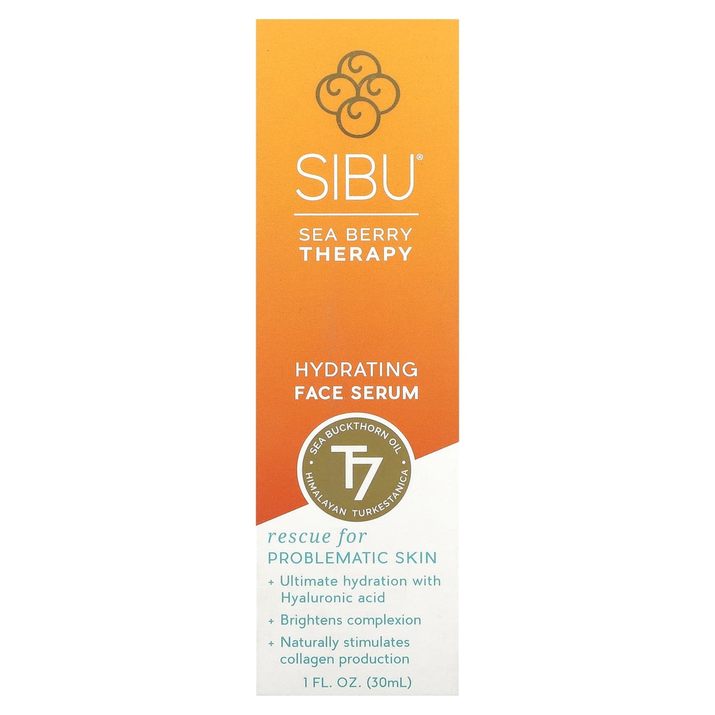 Sibu Beauty, Sea Berry Therapy, Hydrating Face Serum, 1 fl oz (30 ml)