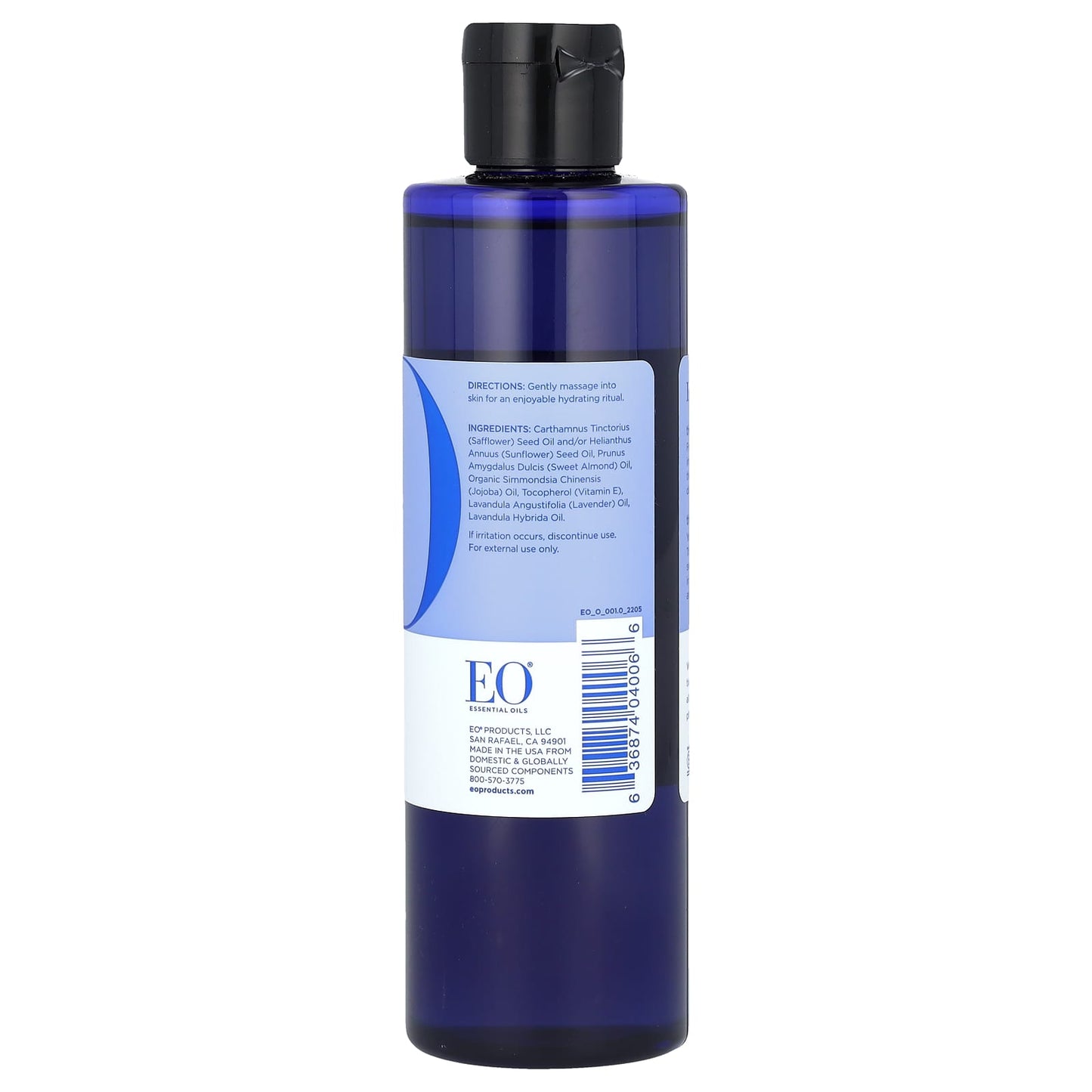 EO Products, Body Oil, Calming French Lavender, 8 fl oz (237 ml)