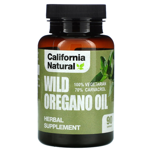 California Natural-Wild Oregano Oil-90 Capsule