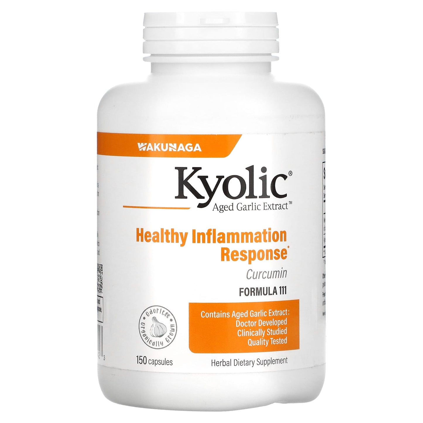 Kyolic-Aged Garlic Extract-Curcumin-150 Capsules