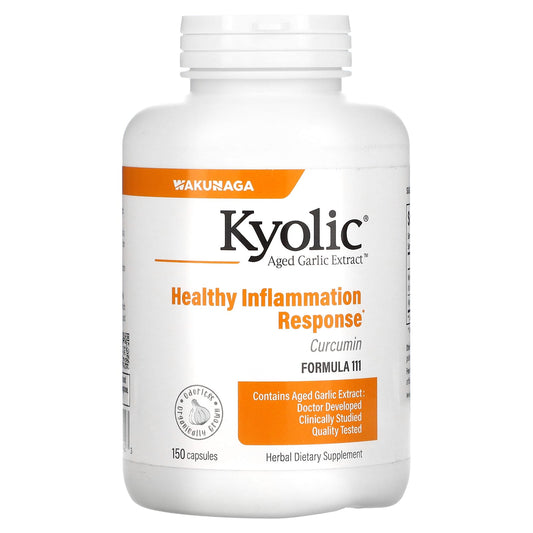 Kyolic-Aged Garlic Extract-Curcumin-150 Capsules