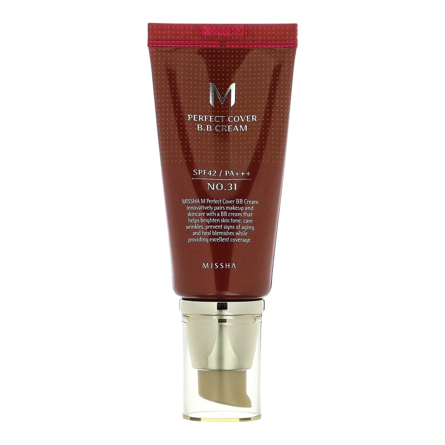 Missha-Perfect Cover BB Cream-SPF 42 PA+++-No. 31 Golden Beige-50 ml