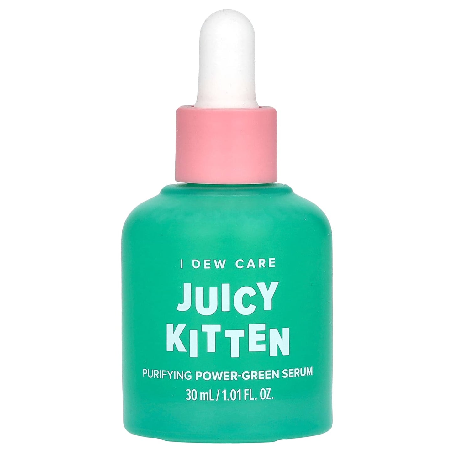 I Dew Care-Juicy Kitten-Purifying Power-Green Serum-1.01 fl oz (30 ml)