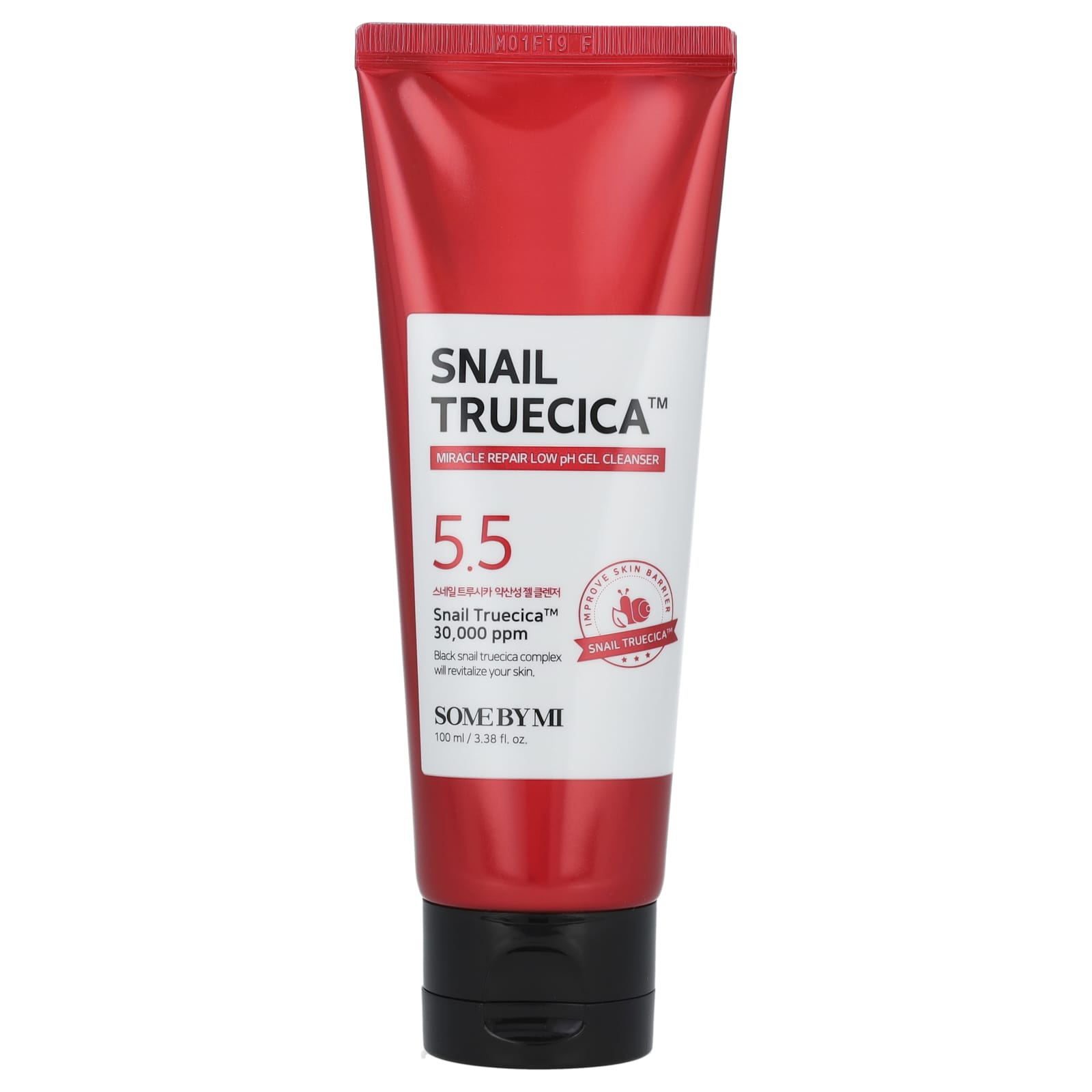 SOME BY MI-Snail Truecica-Miracle Repair Low ph Gel Cleanser-3.38 fl oz (100 ml)