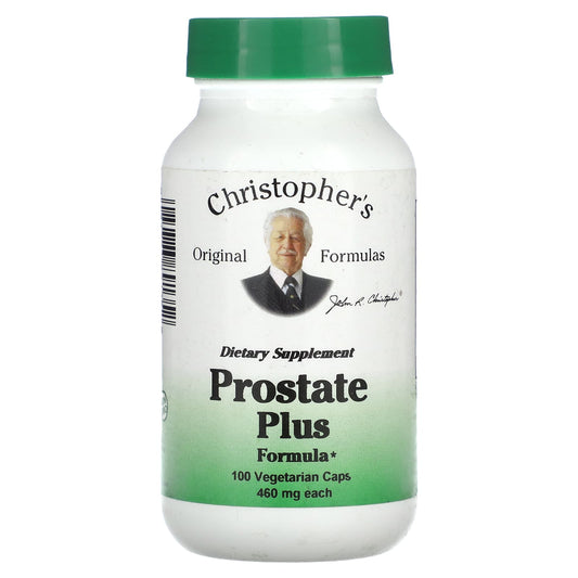 Christopher's Original Formulas-Prostate Plus Formula-460 mg-100 Vegetarian Caps