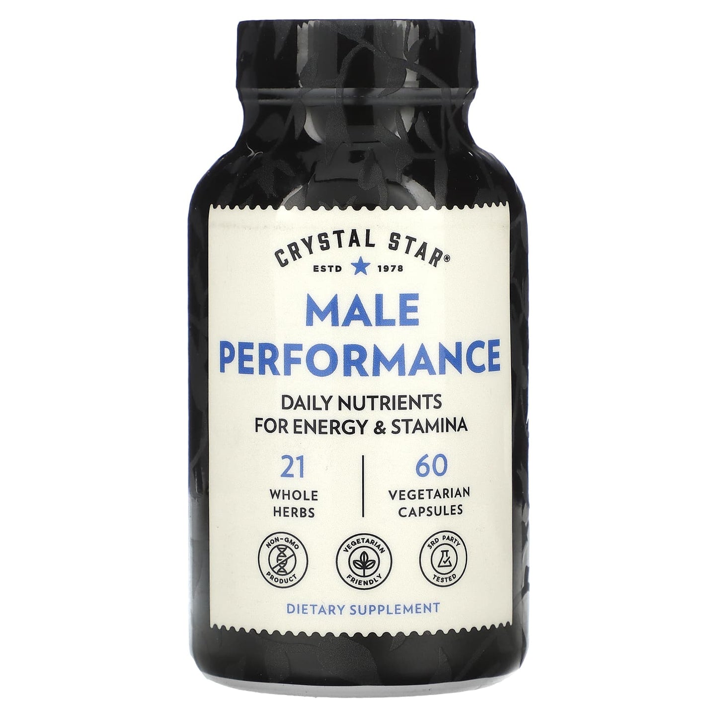 Crystal Star-Male Performance-60 Vegetarian Capsules