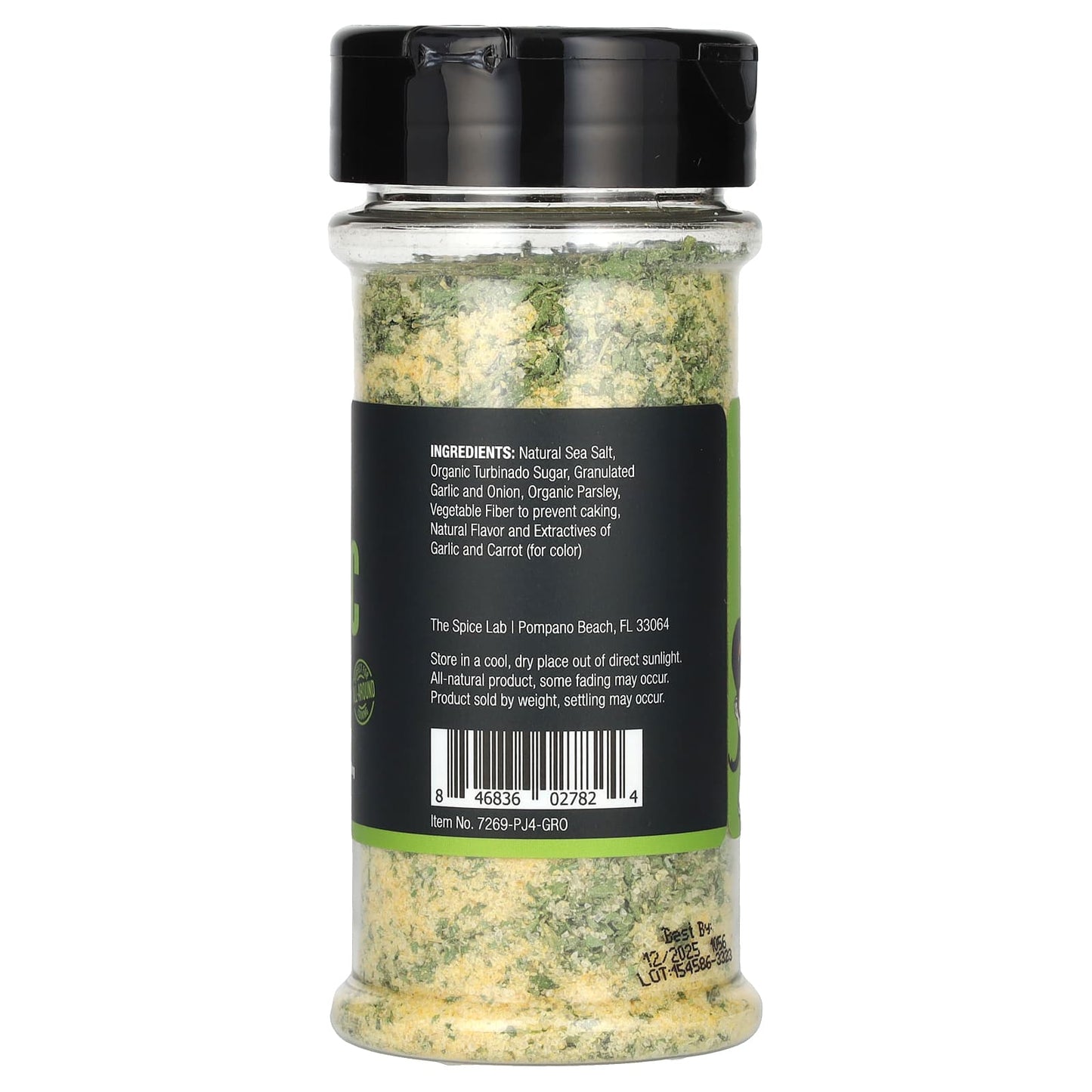 The Spice Lab, Garlic Salt, 6.3 oz (179 g)