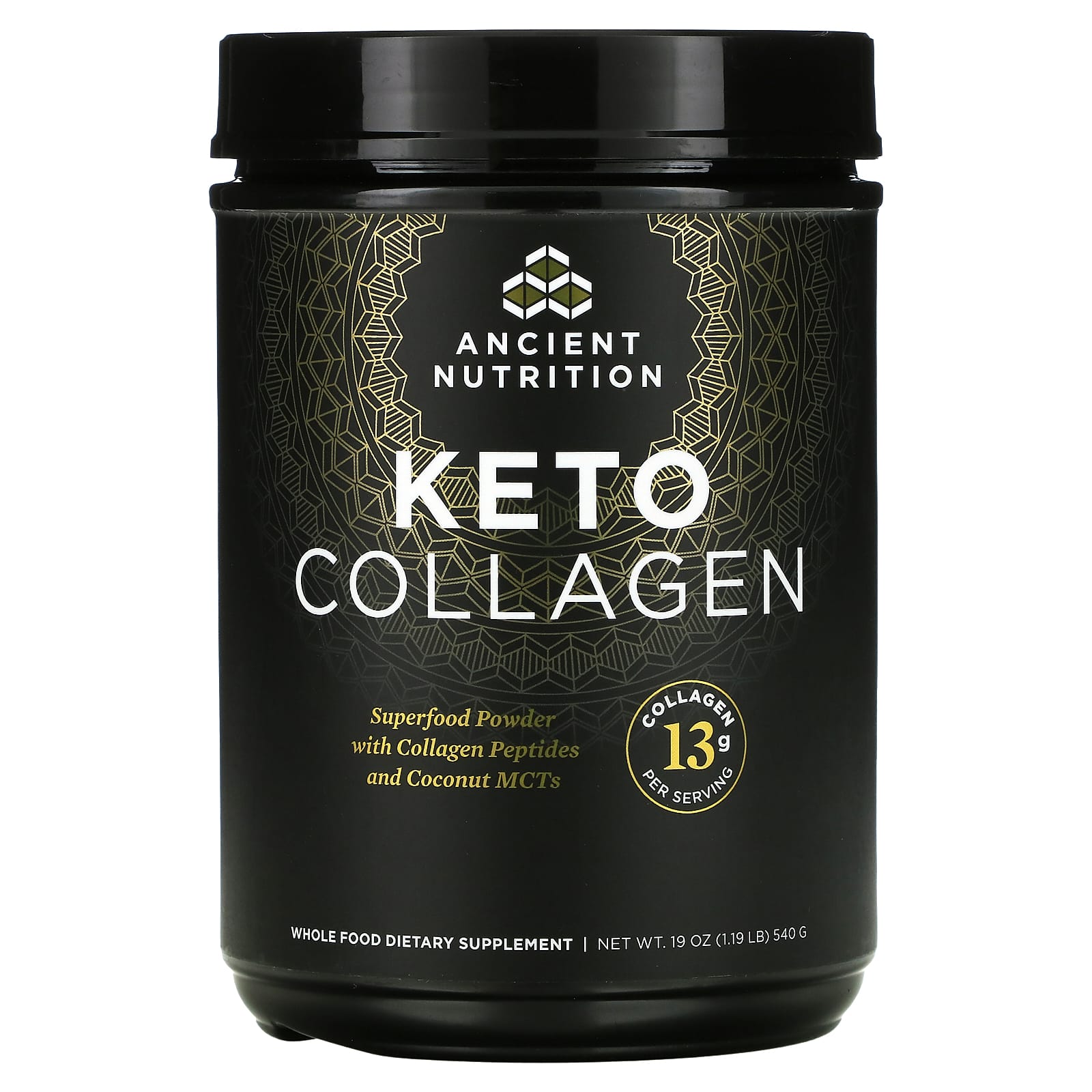 Ancient Nutrition-Keto Collagen-1.19 lb (540 g)