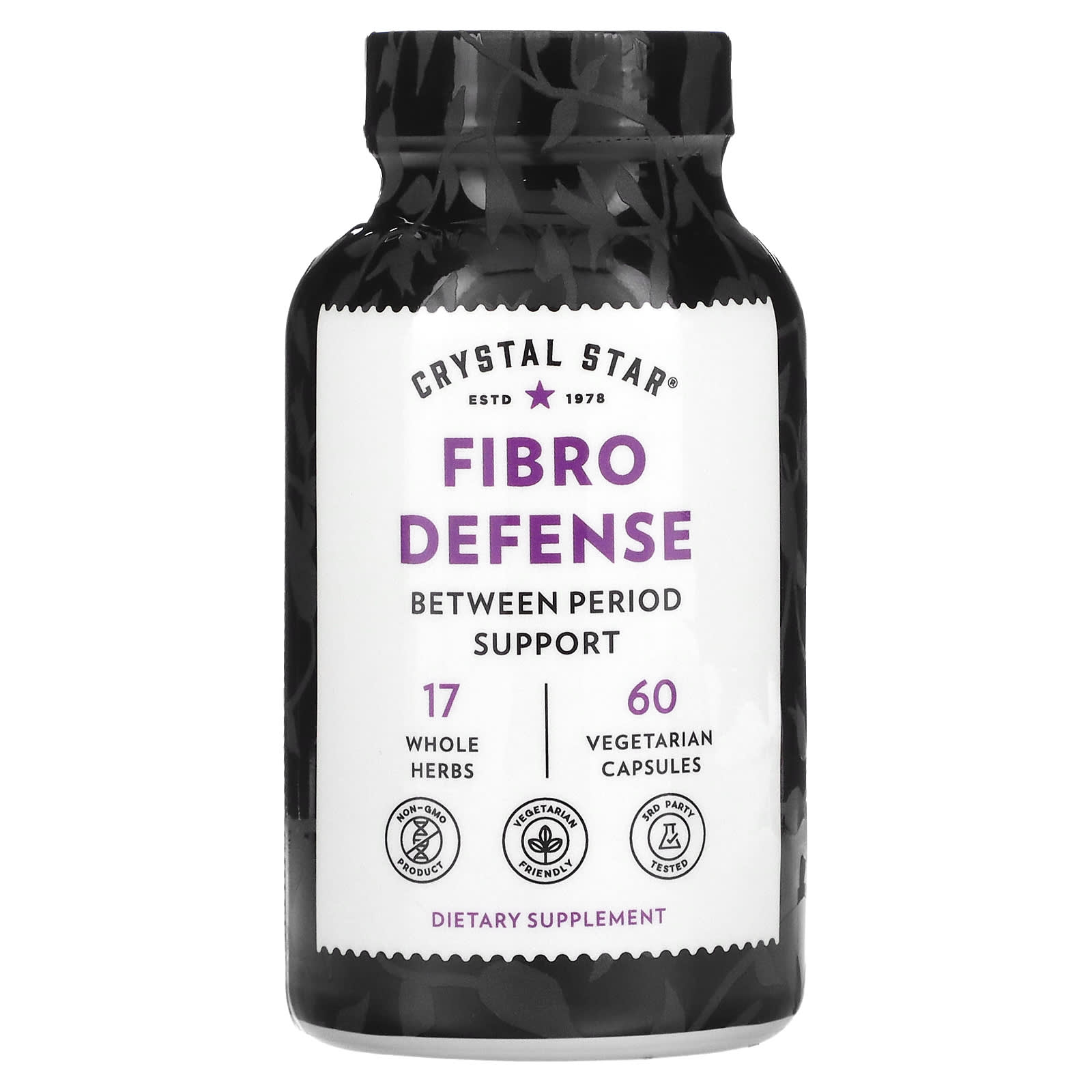 Crystal Star-Fibro Defense-60 Vegetarian Capsules