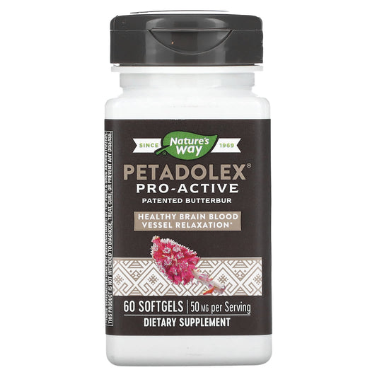 Nature's Way-PETADOLEX-Pro-Active-50 mg -60 Softgels