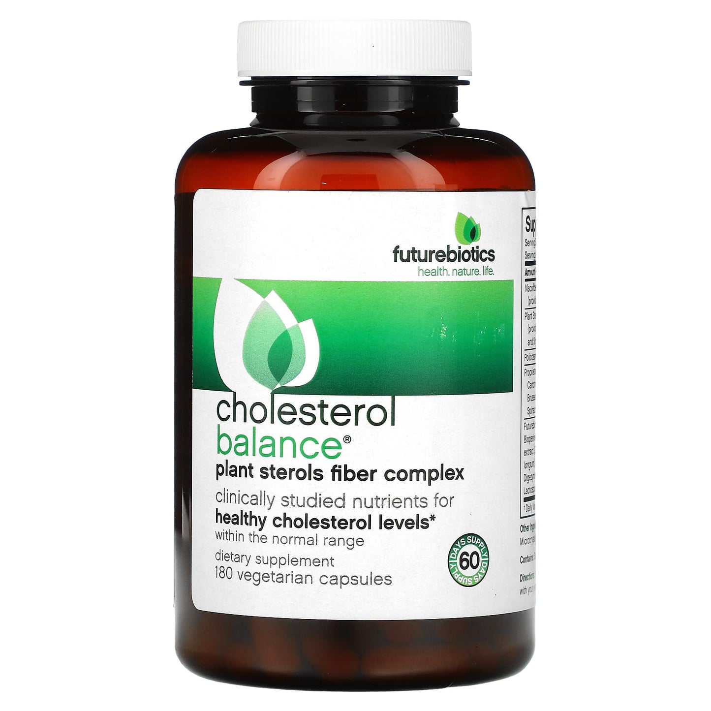 Futurebiotics-Cholesterol Balance-180 Vegetarian Capsules