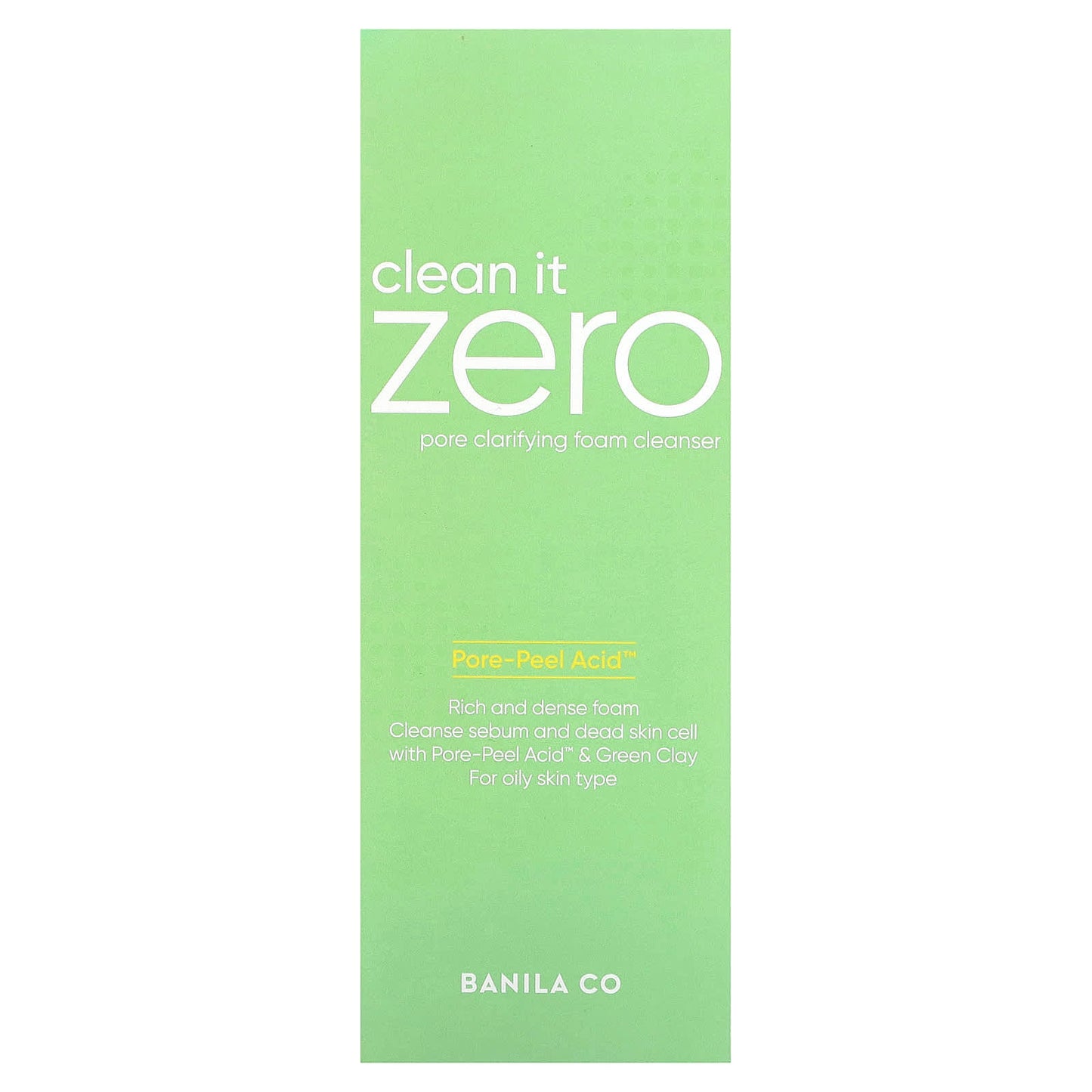 Banila Co, Clean It Zero, Pore Clarifying Foam Cleanser, 5.07 fl oz (150 ml)