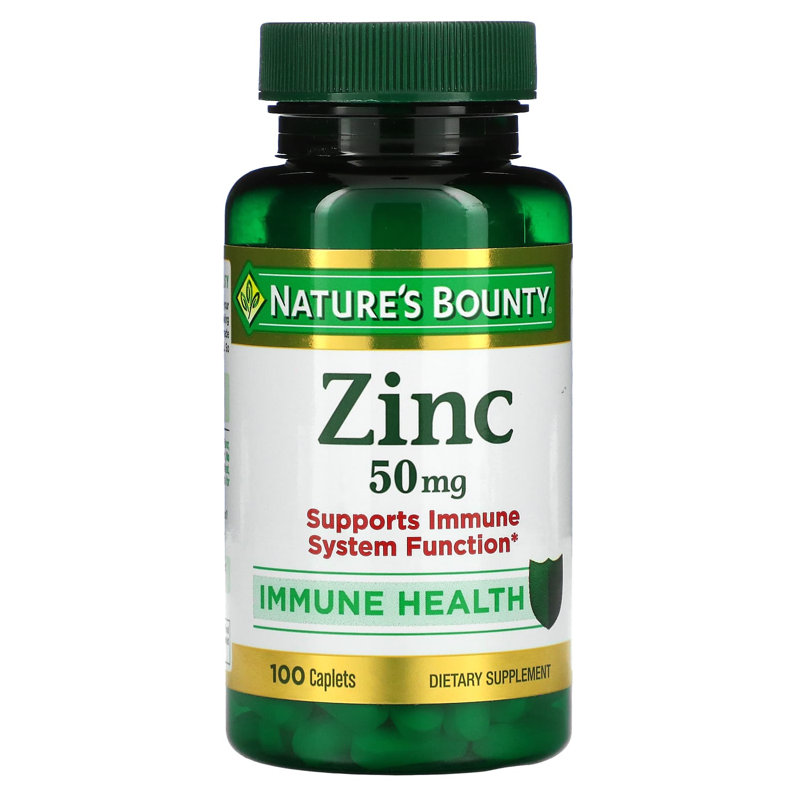 Nature's Bounty-Zinc-50 mg-100 Caplets