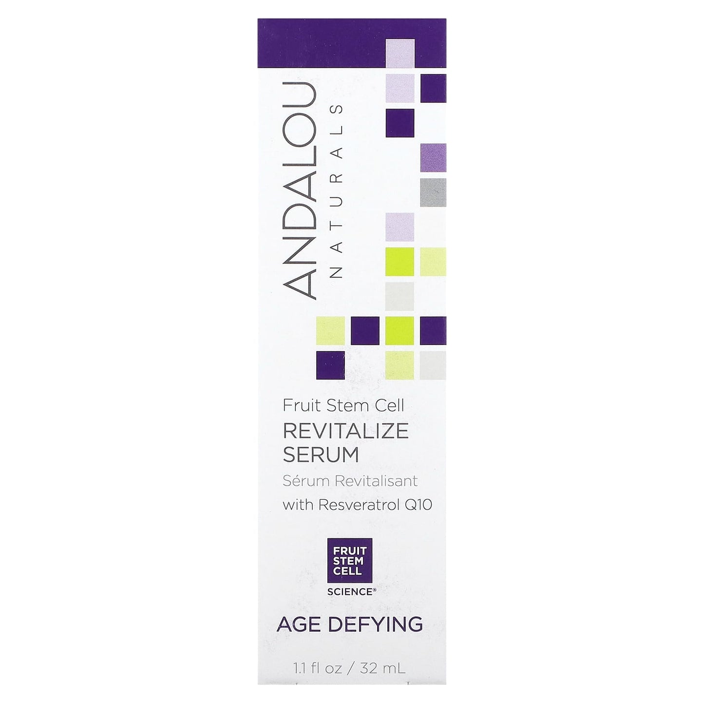 Andalou Naturals, Revitalize Serum, Age Defying, 1.1 fl oz (32 ml)