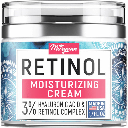 Maryann Organics-Retinol-Moisturizing Cream-1.7 fl oz (50 ml)