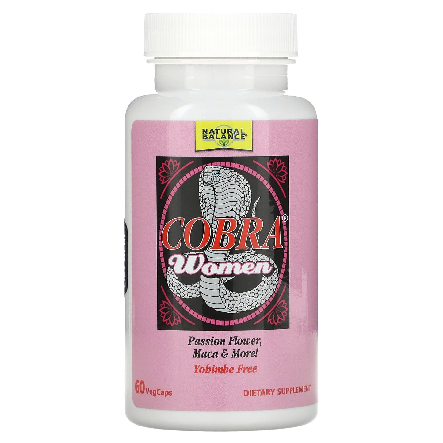 Natural Balance, Cobra Women, 60 VegCaps