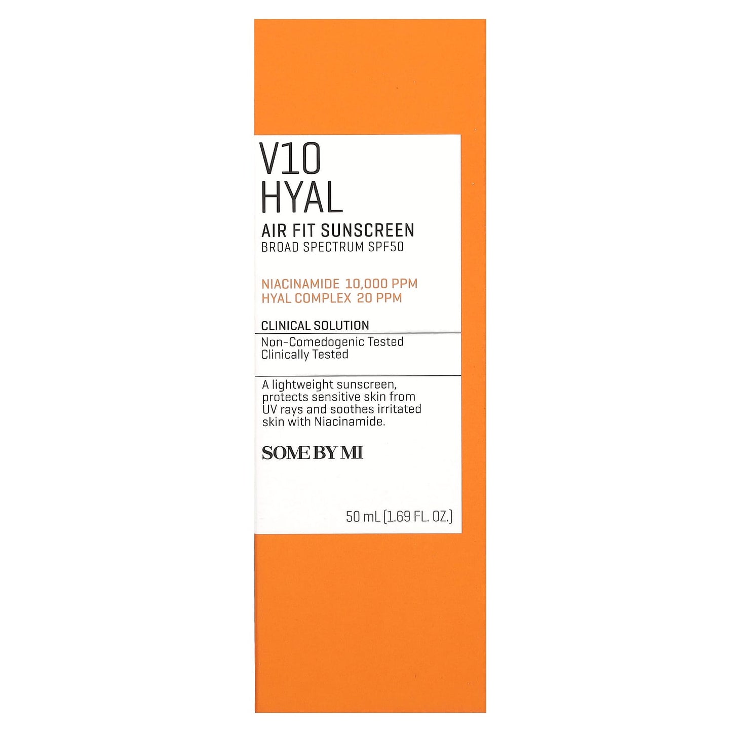 SOME BY MI, V10 Hyal, Air Fit Sunscreen, SPF 50 , 1.69 fl oz (50 ml)