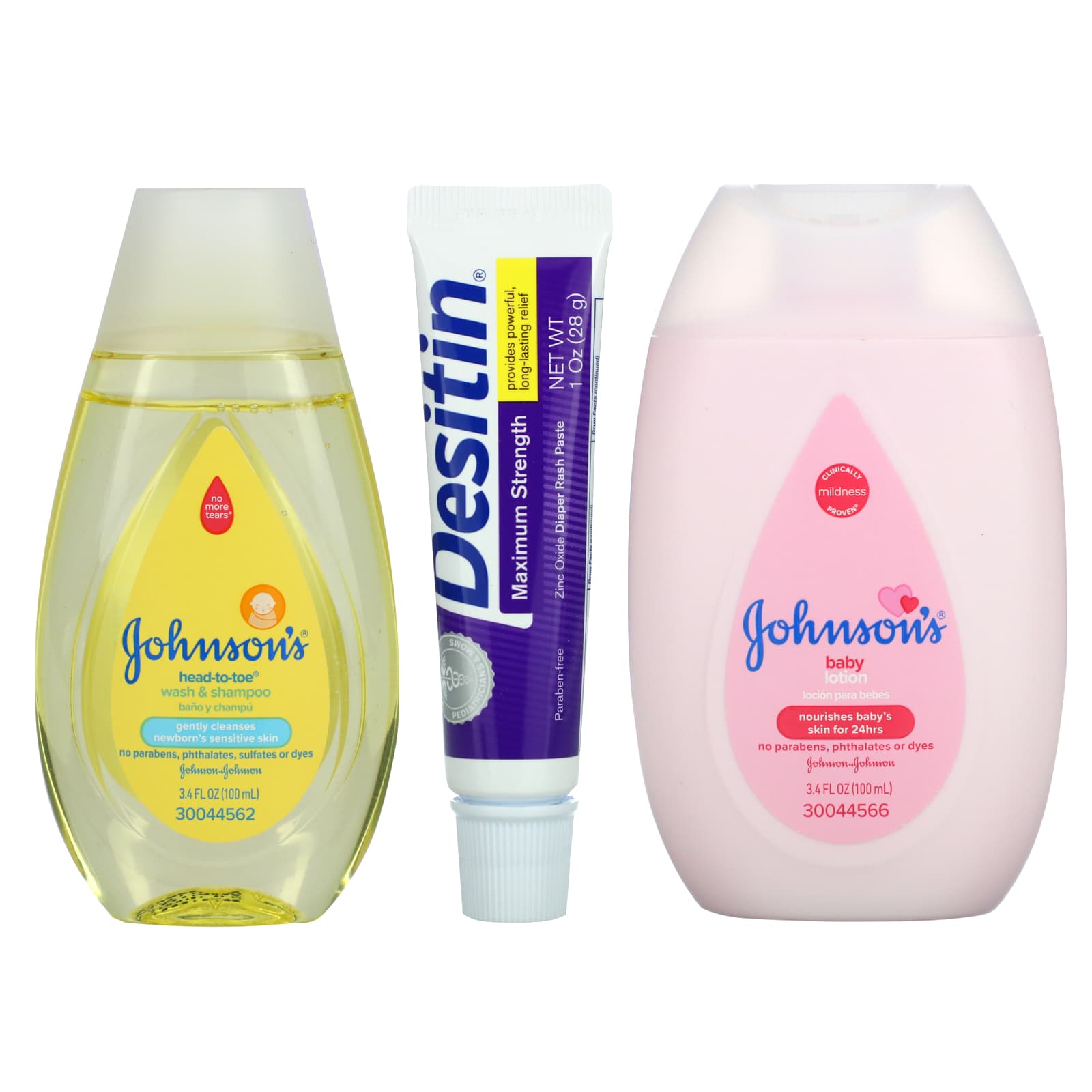 Johnson's Baby-Baby Care Essentials-3 Pack