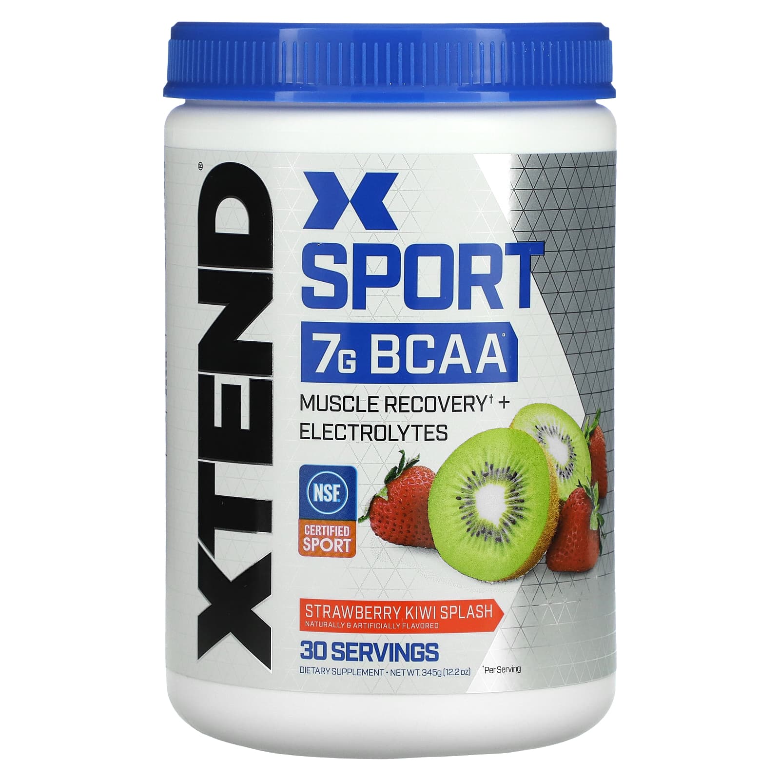 Xtend-Sport-7G BCAA-Strawberry Kiwi Splash-12.2 oz (345 g)