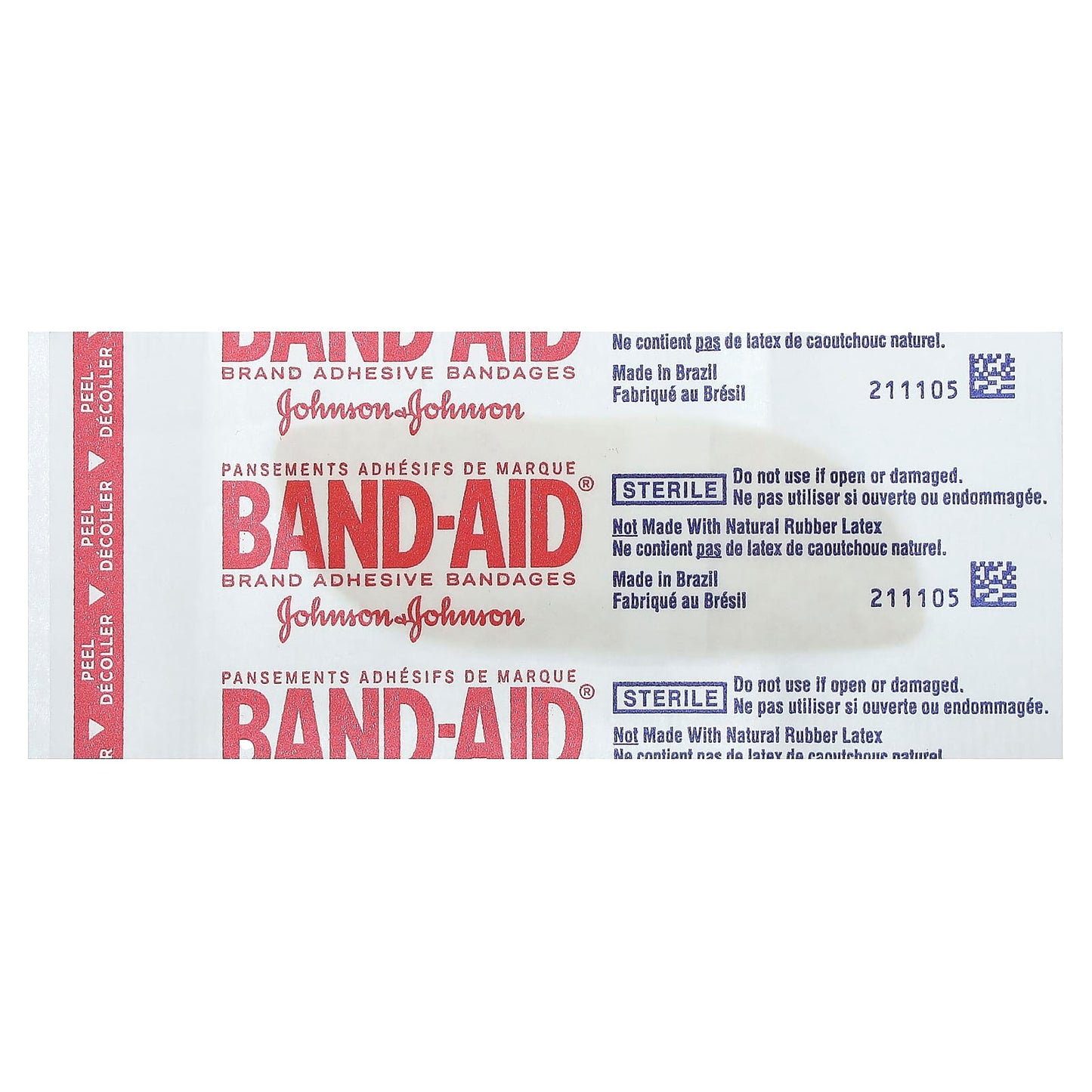 Band Aid, Adhesive Bandages, Sensitive Skin, 20 Assorted Sizes